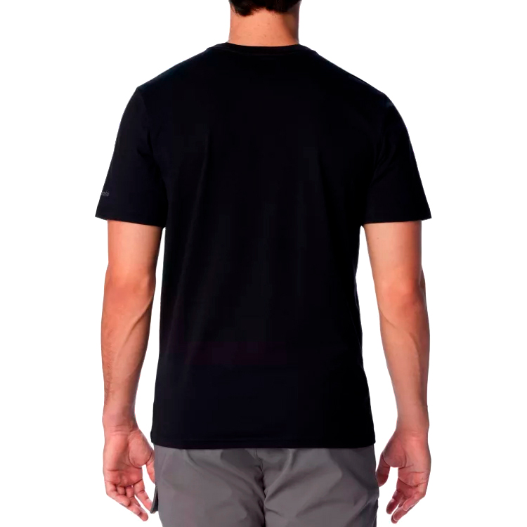 Tricou bărbătesc Columbia M Rapid Ridge Graphic Tee S Negru photo 5