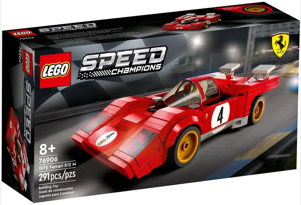 Constructor Lego Speed Champions 1970 Ferrari 512 M 76906 de la 8+ ani photo 1