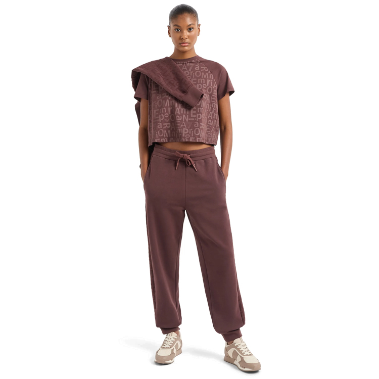 Pantaloni EA7 EMPORIO ARMANI TROUSER XXS Maro Femei photo 2