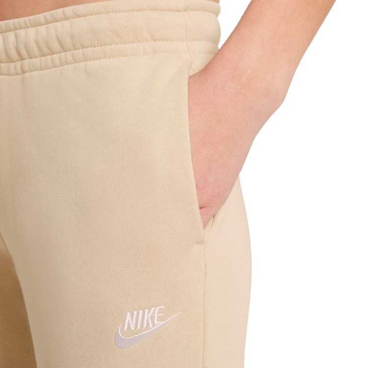 Брюки Nike W NSW ESSNTL PANT REG FLC S Бежевый Женский photo 3