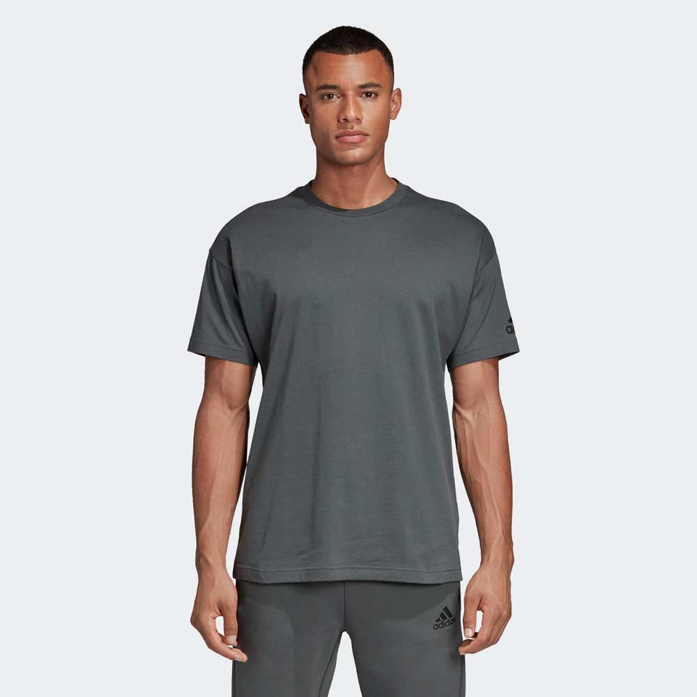 Футболка мужская Adidas MH PLAIN Tee S Хаки photo 3