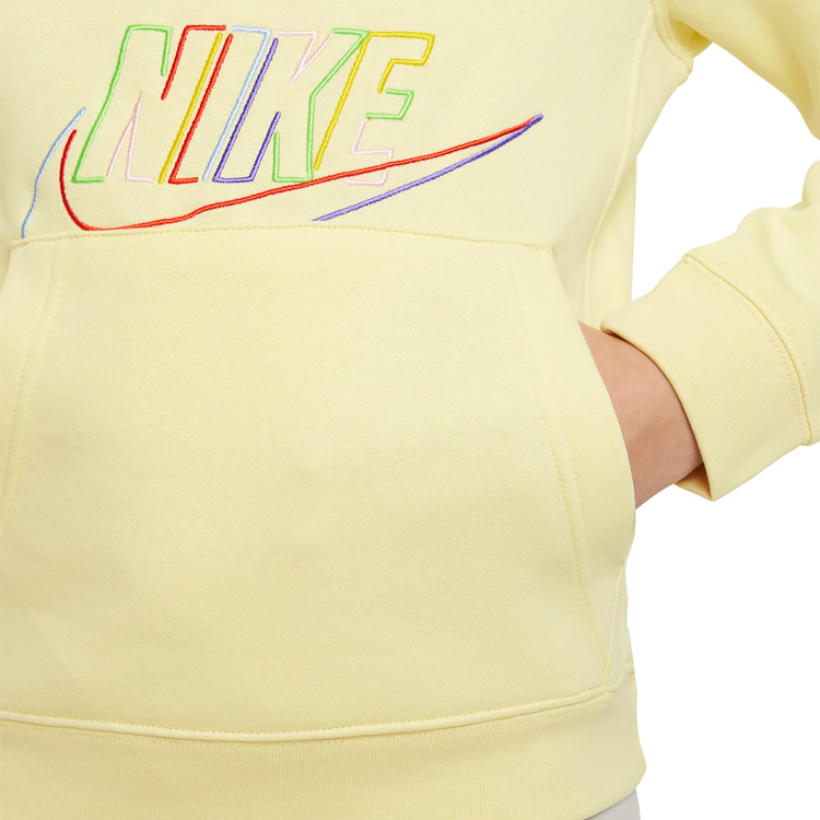 Hanorac Nike B NSW HOODIE HBR CORE / Barbati / M / Galben photo 3