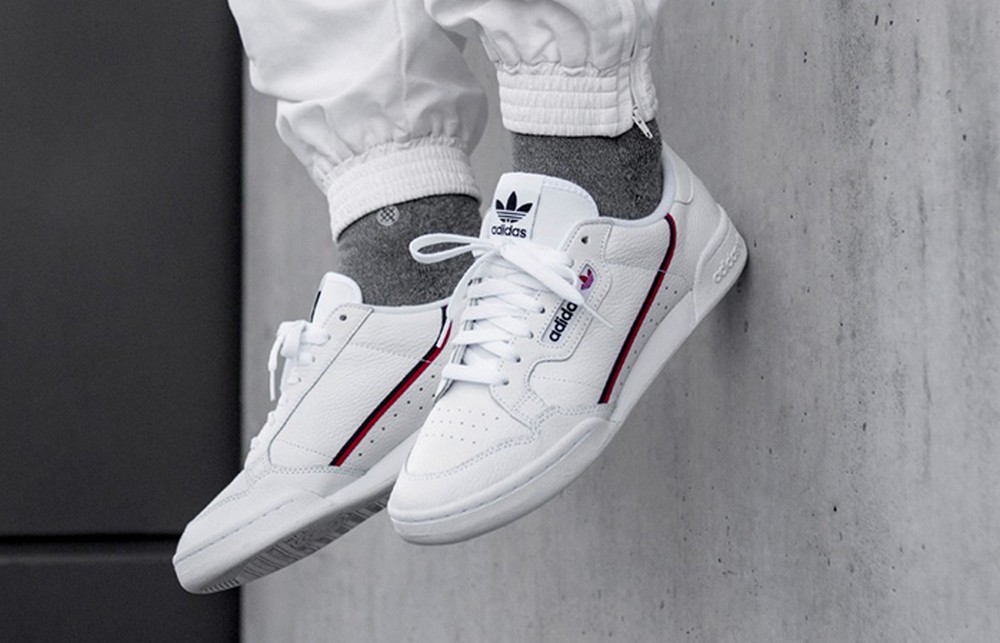 Incaltaminte Sport Adidas CONTINENTAL 80 pt Barbati / 41.5 / Alb photo 3