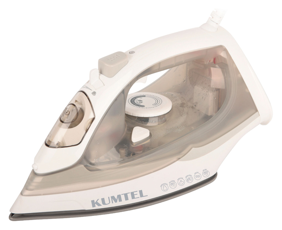 Fier de calcat Kumtel HMU06, Gri-alb photo Fier de calcat Kumtel HMU06, Gri-alb photo