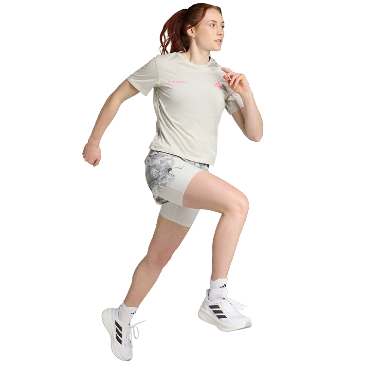 Футболка Adidas OTR MEL TEE W S Серый Женский photo 2