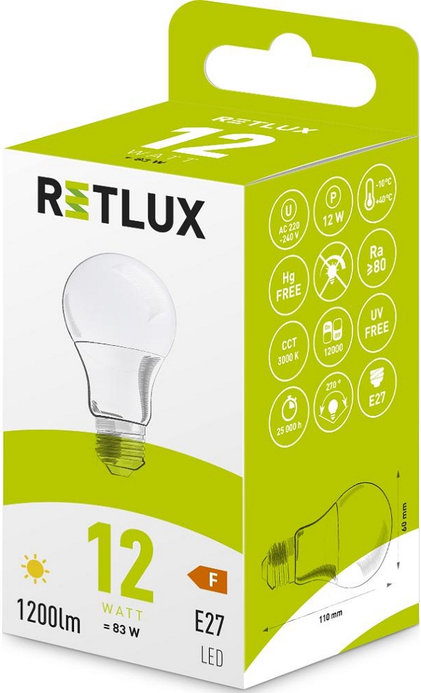Bec LED Retlux RLL406 photo 3
