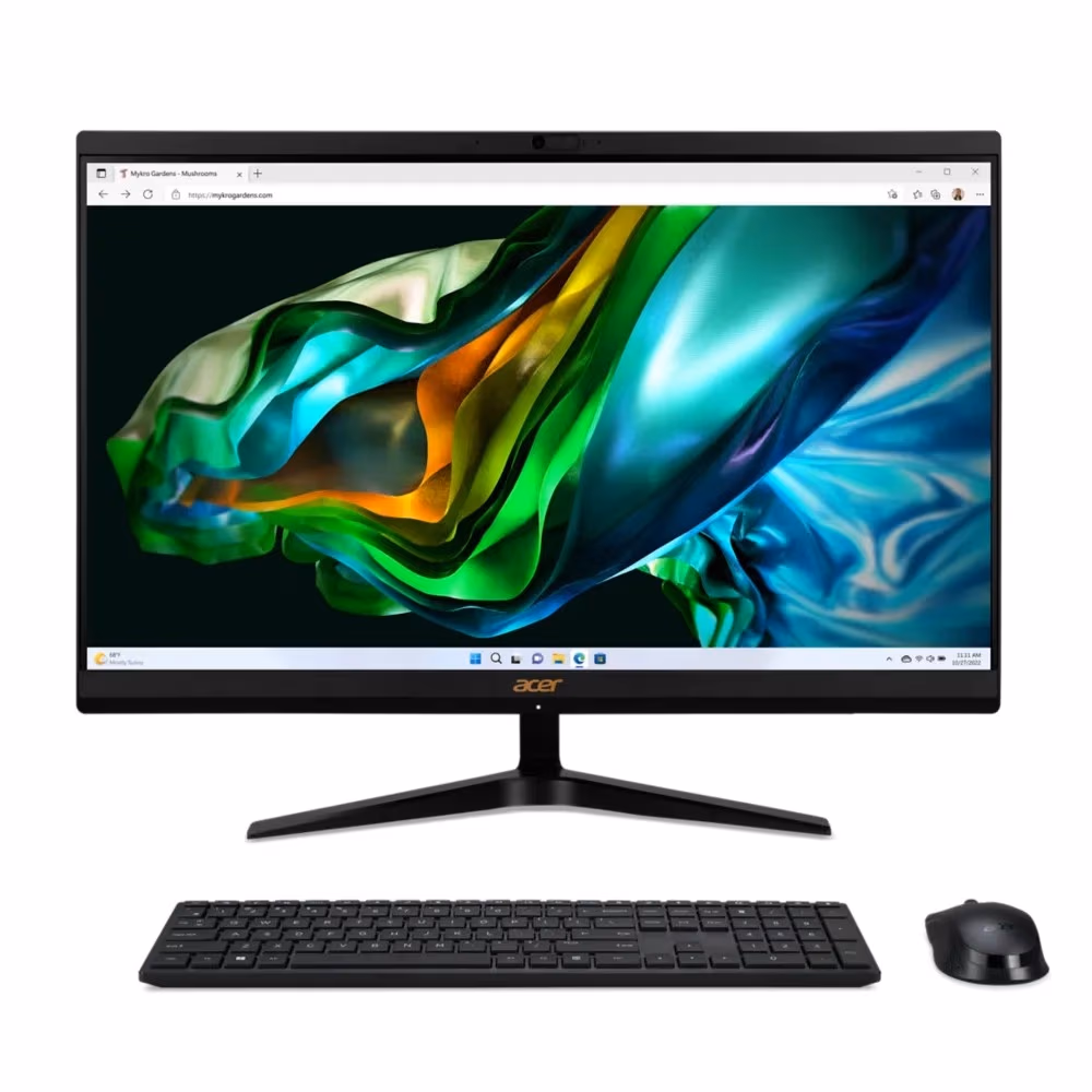 Моноблок 23.8” Acer Aspire C24-1800 (DQ.BM2ME.002) / Intel Core i5-12450H / 16GB / 1TB SSD / Black
