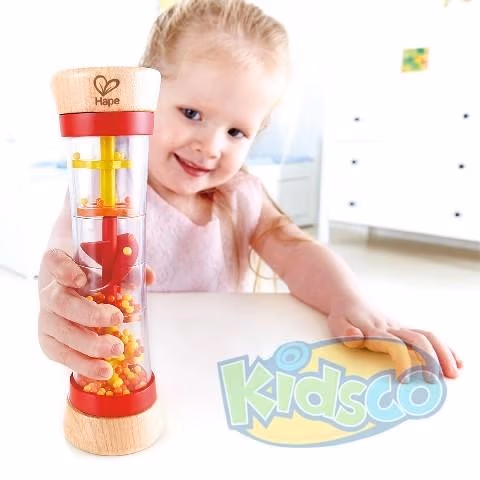Hape E0327B Beaded Raindrops,Red 