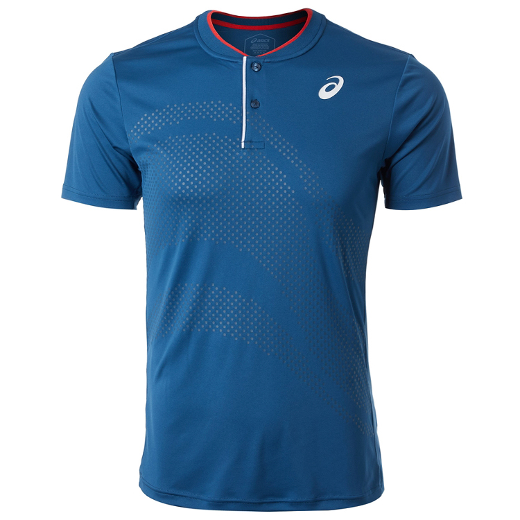 Мужские Поло Asics COURT M GPX POLO L Синий photo 1 Мужские Поло Asics COURT M GPX POLO L Синий photo 1