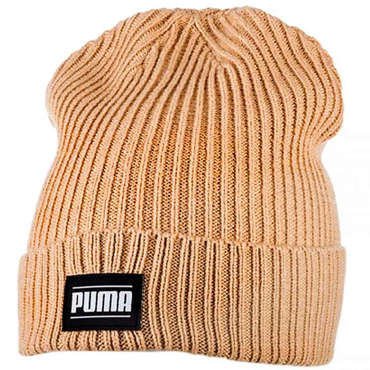 Caciula Puma Ribbed Classic Cuff Beanie One size Bej photo 1 Caciula Puma Ribbed Classic Cuff Beanie One size Bej photo 1