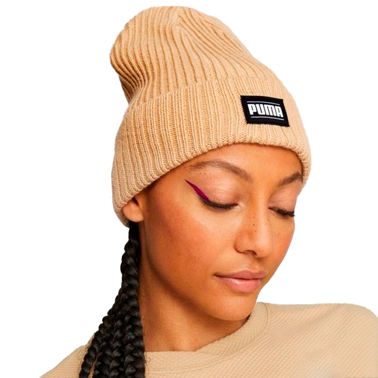 Caciula Puma Ribbed Classic Cuff Beanie One size Bej photo 2