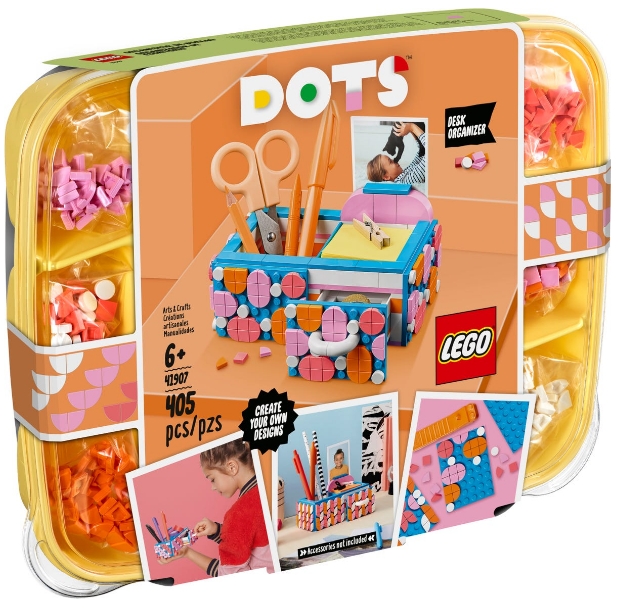 Constructor Lego DOTS Desk Organizer 41907 de la 7+ ani photo 3