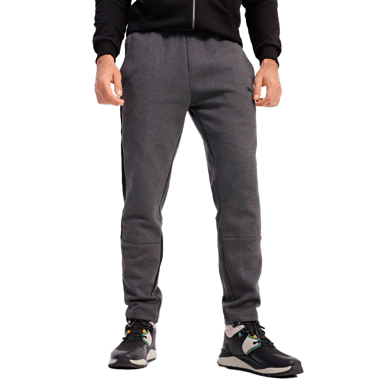 Pantaloni Puma EVOSTRIPE Core Pants S Gri Barbati photo 2