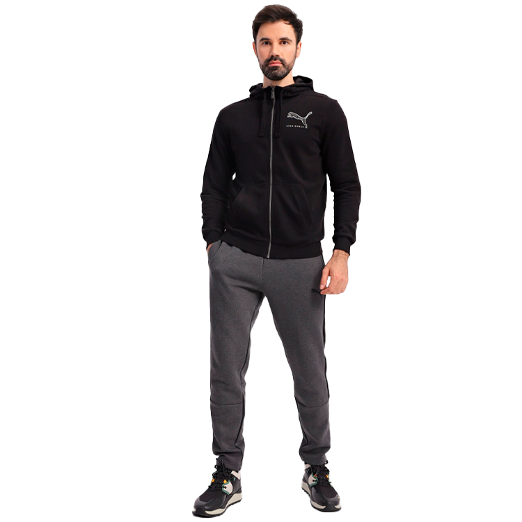 Pantaloni Puma EVOSTRIPE Core Pants S Gri Barbati photo 4