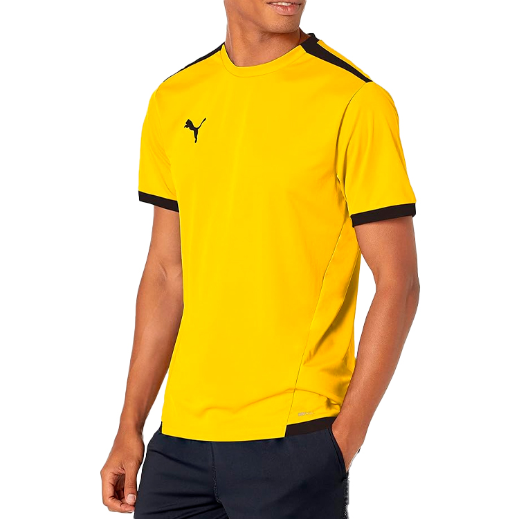 Tricou bărbătesc Puma teamLIGA Jersey S Galben photo 3