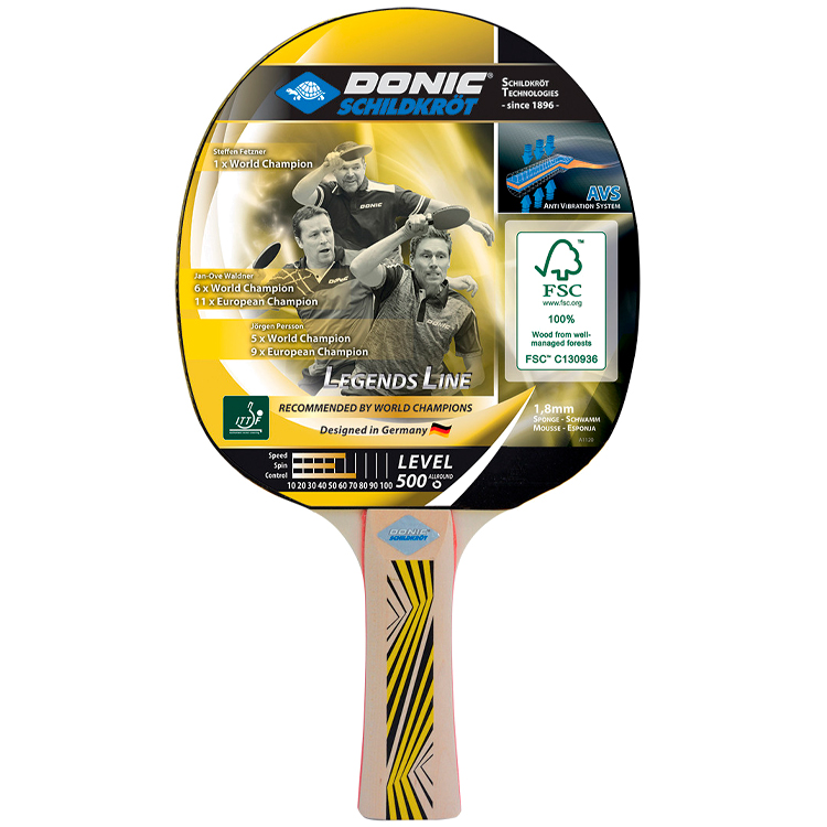 Paleta pentru tenis de masa Donic Legends 500 photo 1 Paleta pentru tenis de masa Donic Legends 500 photo 1