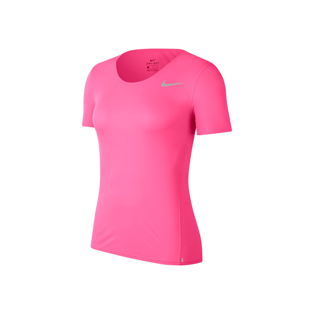 Tricou Nike W NK CITY SLEEK TOP SS / Femei / L / Roz photo 1