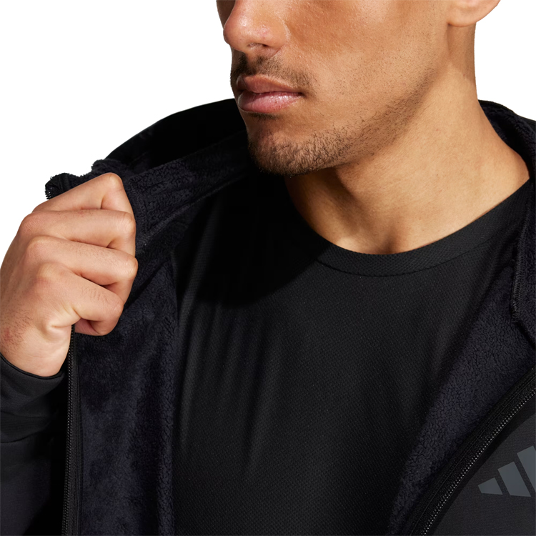 Hanorac pt bărbați Adidas D4T CR FZ HD S Negru photo 5