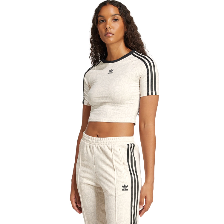 Футболка Adidas SNAKE BABY TEE M Белый Женский photo 3