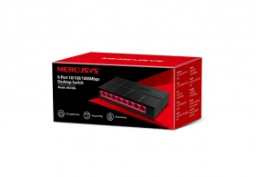 MERCUSYS MS108G  8-port Gigabit Switch, 8 10/100/1000M RJ45 ports, plastic case thumbnav 4