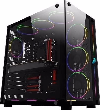 Calculator ATOL PC1150MP - Gaming A-RGB#2.4 v1/ AMD Ryzen 5 5600/ 32GB / 1TB SSD + 2TB/ Radeon RX 7800XT/ Black 