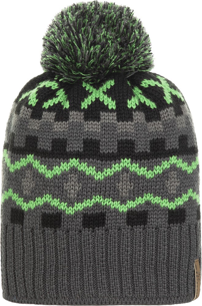 Caciula Ziener Kids Beanie S Gri-verde photo 1
