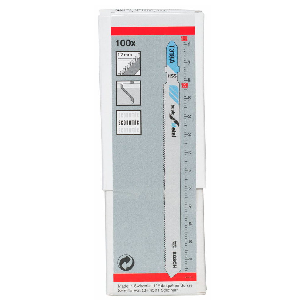 Набор пилок для лобзика Bosch T 318 A, 2608631808 photo 2