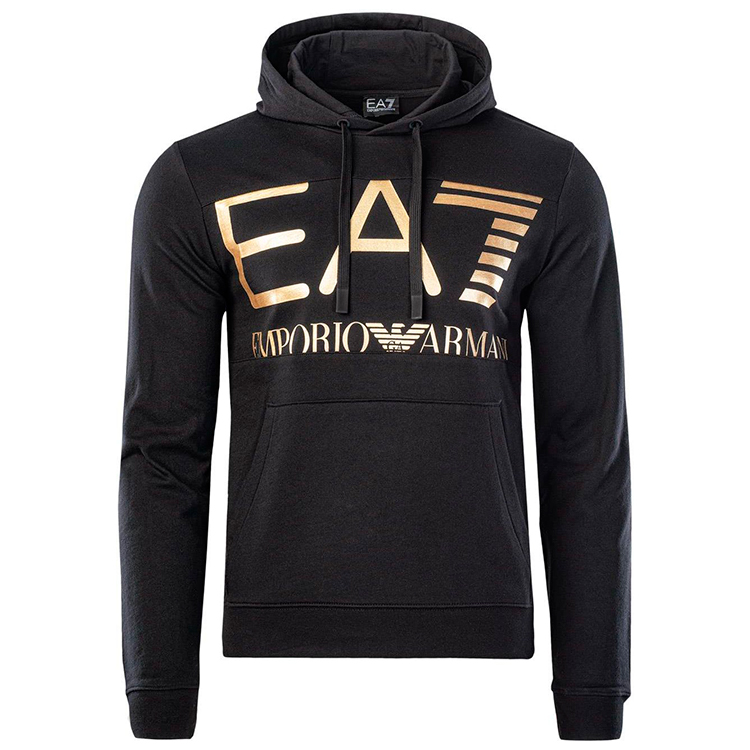 Hanorac pt bărbați EA7 EMPORIO ARMANI SWEATSHIRT M Negru photo 1