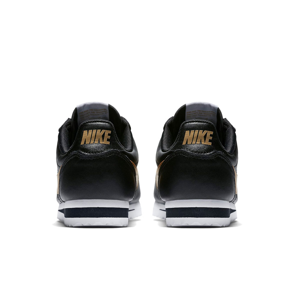 Кроссовки Nike CLASSIC CORTEZ LEATHER / Женский / 38 / Черный/Золотой photo 2
