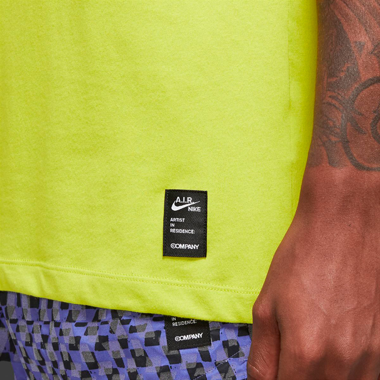 Футболка мужская Nike Dri-FIT A.I.R. Chaz Bear L Желтый photo 2