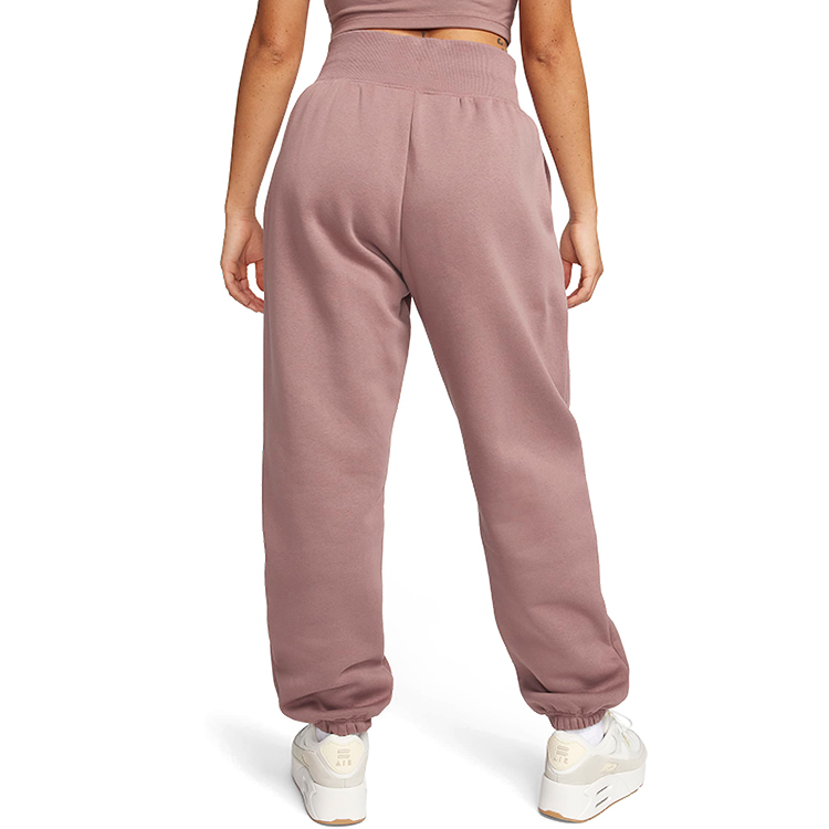 Брюки Nike W NSW PHNX FLC HR OS PANT S Сиреневый Женский photo 4