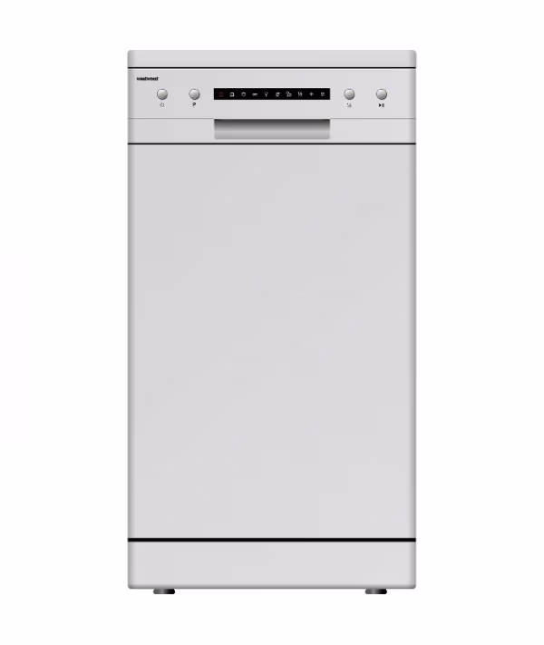 Masina de spalat vase Westwood DW4508, 6 programe, 45 cm, A++, Alb 