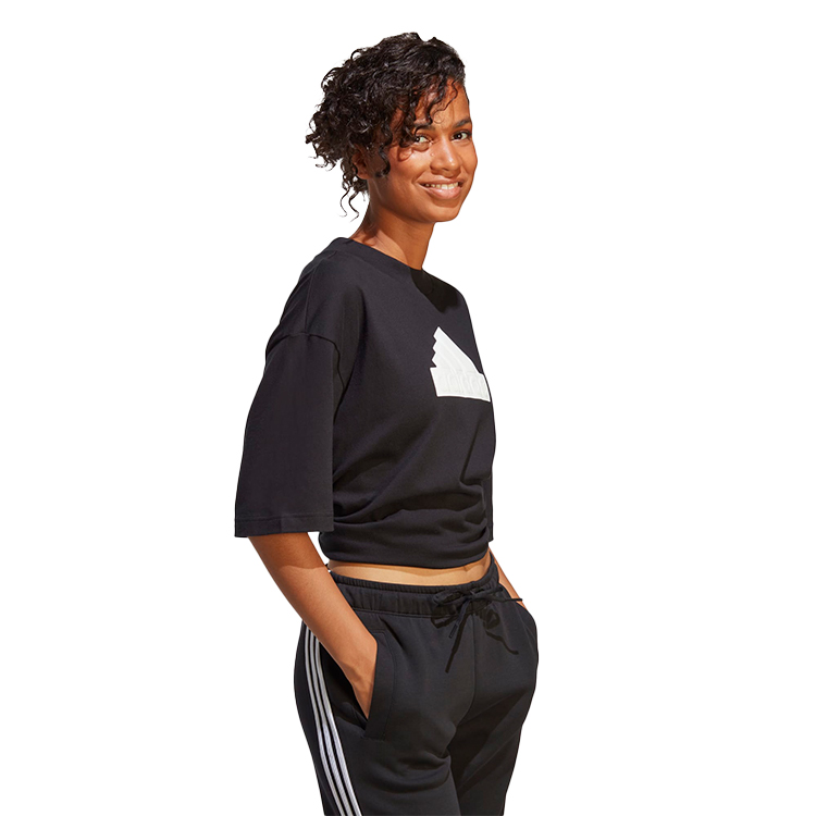 Tricou Adidas W FI BOS BF TEE 2XS Negru Femei photo 3