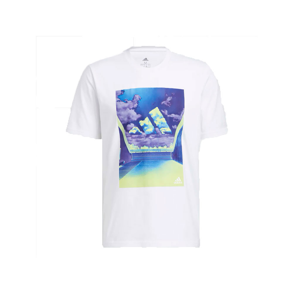 Tricou bărbătesc Adidas M HEAT G S T S Alb photo 1 Tricou bărbătesc Adidas M HEAT G S T S Alb photo 1
