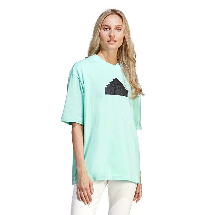 Tricou Adidas W FI BOS BF TEE 2XS Verde Femei photo 2