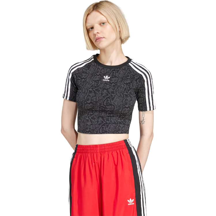Футболка Adidas SNAKE BABY TEE M Черный Женский photo 3