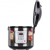 Multifierbator Saturn ST-MC9208, 860 W, 24 programe, Negru / Rosu thumbnav 2