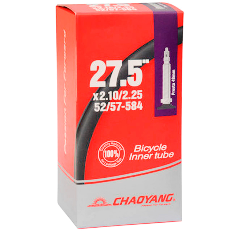 Camera bicicleta Chaoyang Y130308 27.5 1.75*2.1 F-V48 mm China photo 1