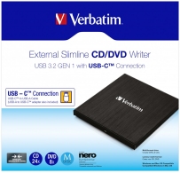 CD/DVD Extern cu USB-C VERBATIM thumbnav 2