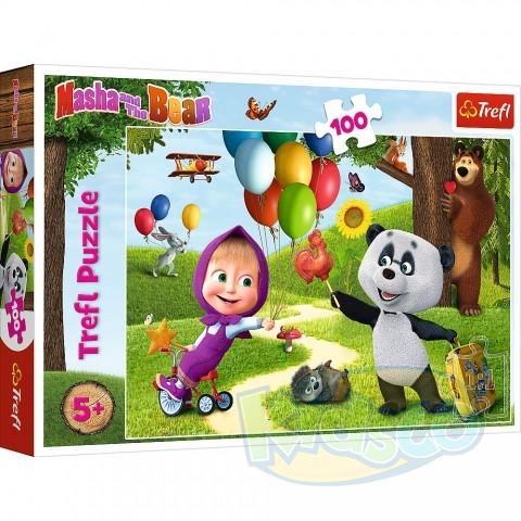 Trefl 16370 Puzzle 100 Masha And Friends photo 1