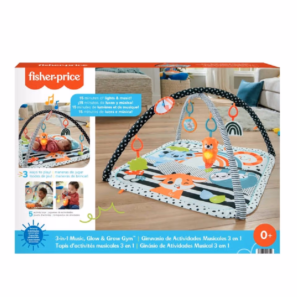 Mattel HBP41 Fisher Price Covoras 3in1 Interactiv
