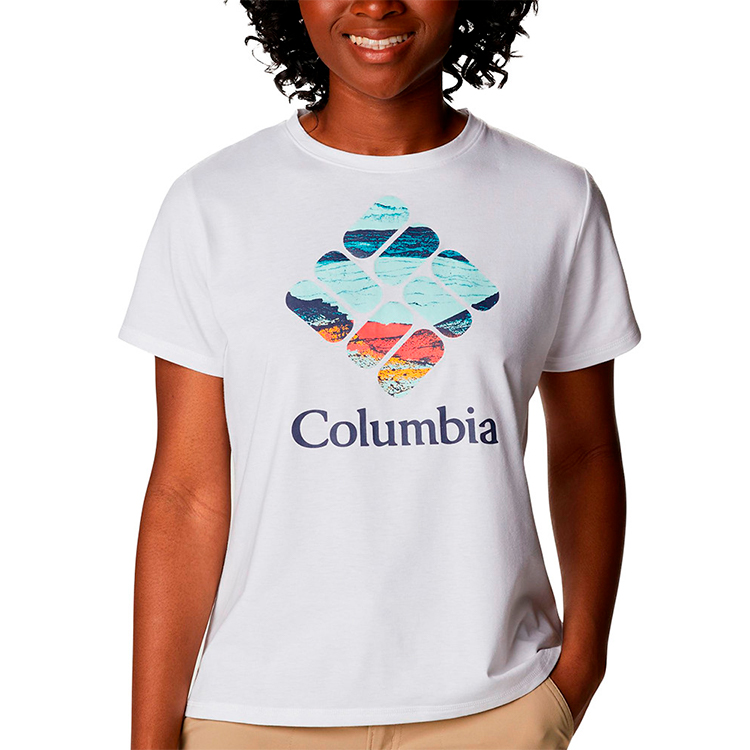 Tricou Columbia Sun Trek SS Graphic Tee / Femei / XS / Alb photo 1