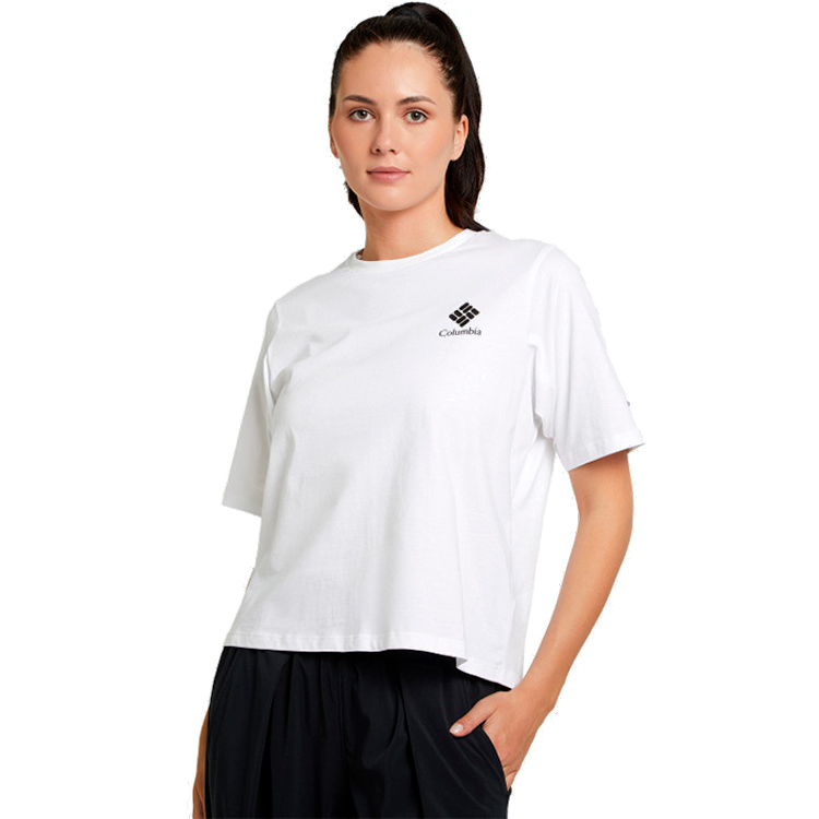 Tricou Columbia North Cascades Relaxed Tee XS Alb Femei photo 2