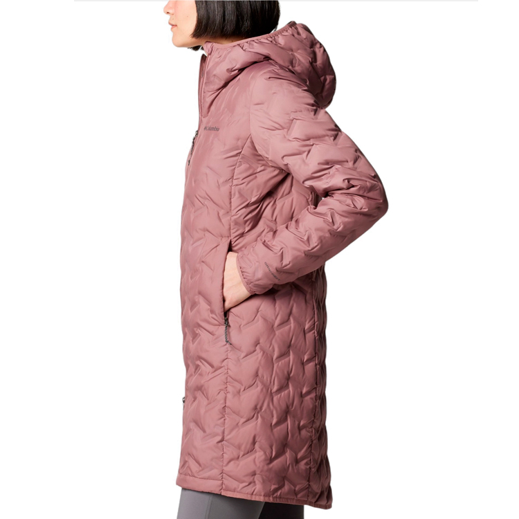 Scurta Columbia Delta Ridge II Long Down Jacket S Roz Femei photo 2