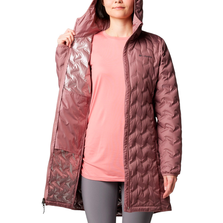Scurta Columbia Delta Ridge II Long Down Jacket S Roz Femei photo 4