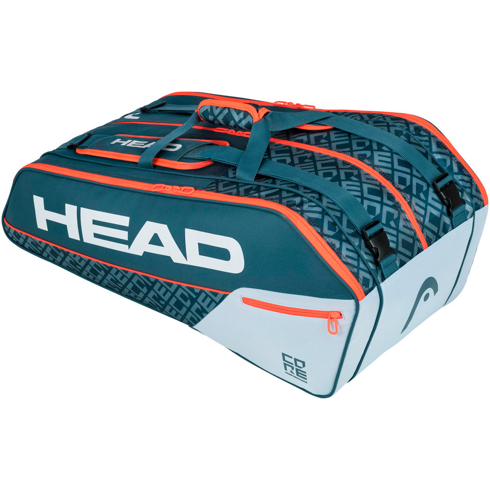 Pungi HEAD CORE 9R SUPERCOMB 20 GROR 283509 Oranj-gri photo 1