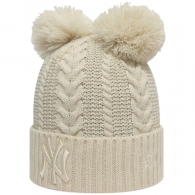 Caciula New Era CHYT DOUBLE POM CUFF KNIT NEYYAN thumbnav