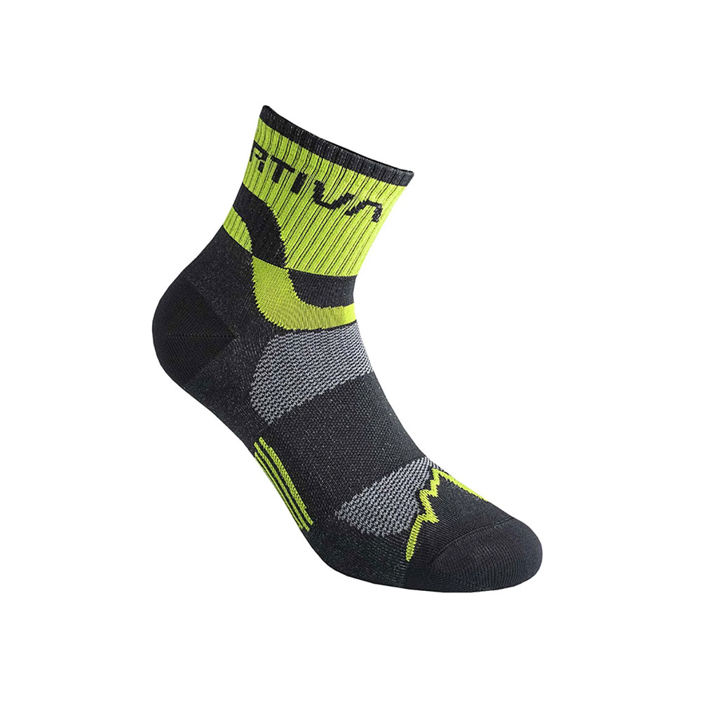 Носки Унисекс La Sportiva Trail Running Socks L Черный/Зеленый photo 1