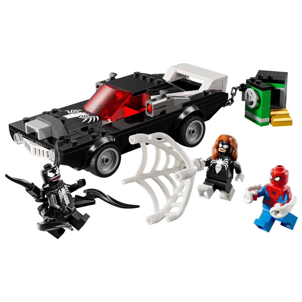 Constructor Lego Marvel Spider-Man vs. Venom Muscle Car 76309 de la 7+ ani photo 5