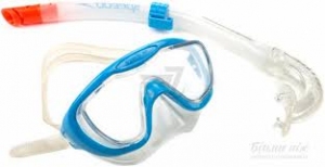 Комплект: маска,трубка,ласты Speedo GLIDE SNORKLE SET JU BLUE thumbnav